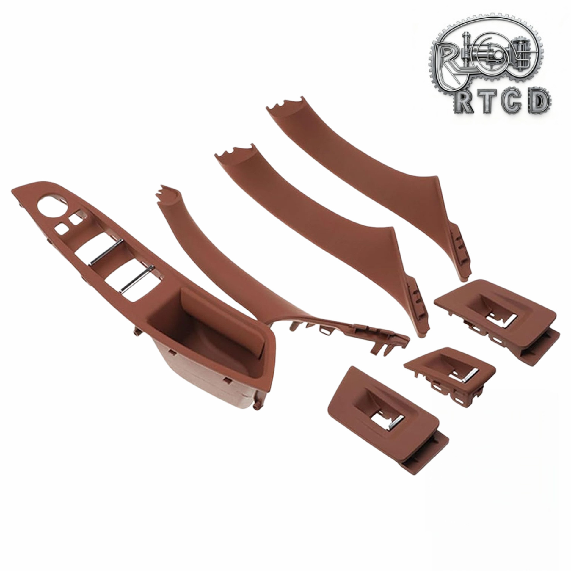 514261929 51417261930 内扶手七件套红棕 适用宝马5系F10 F18
