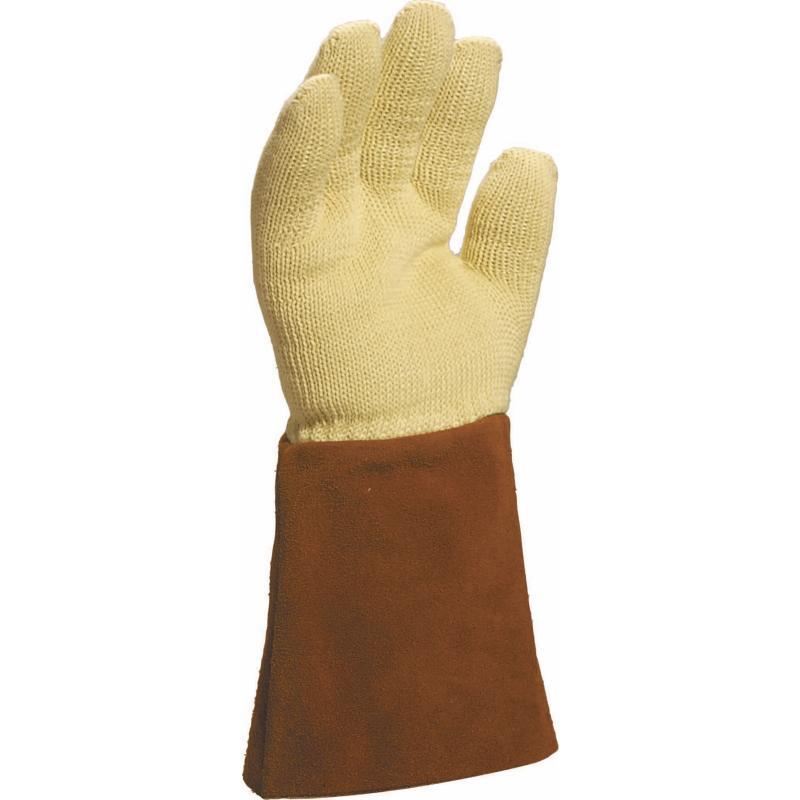 Delta 203007 fábrica de espesamiento industrial profesional anti-corte de alta temperatura guantes de protección anti-desgarro