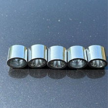 银色金属色椭圆形倒刺扣商标扣手腕带扣金属银色