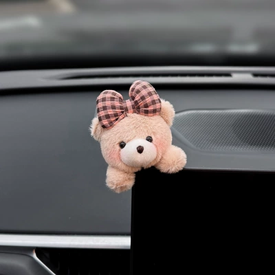 car interior display screen, cute Car ornaments