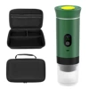 Metallic green-with accompanying bag