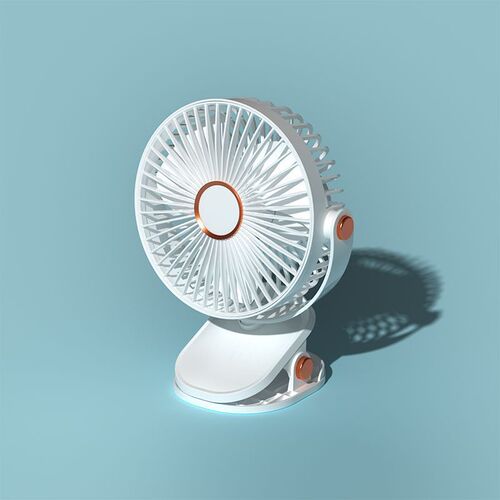 Clip Fan Small USB Charger Portable Desktop Mini Silent High Wind Force Office Desk Dormitory