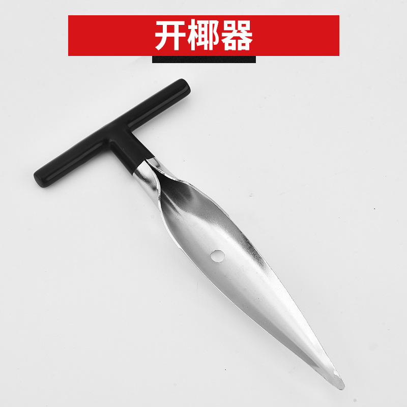 Stainless Steel Coconut Opener Coconut Cone Creative Coconut Opening Tool Coconut Punching Gadget Coconut Green Hole Opener