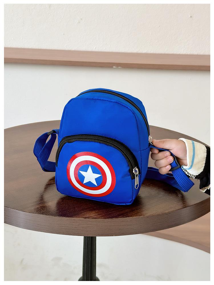 2023 Children's Casual crossbody Bag, New cartoon small crossbody bag for primary school students, portable mobile phone coin purse for boys' Outing undefined