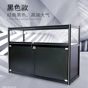 Jewelry counter jewelry glass showcase sample display cabinet jewelry counter mobile phone cabinet store shelf removable cabinet