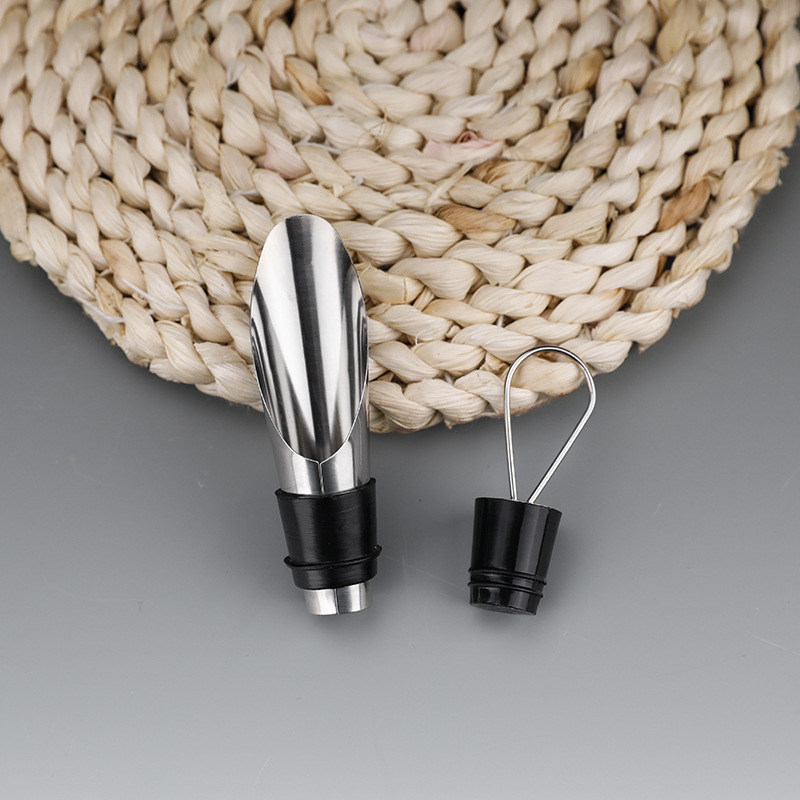 Quick Wine Decanter Tool Acrylic Tulip-Shaped Mini Pourer & Decanter for Wholesale Wine Sets