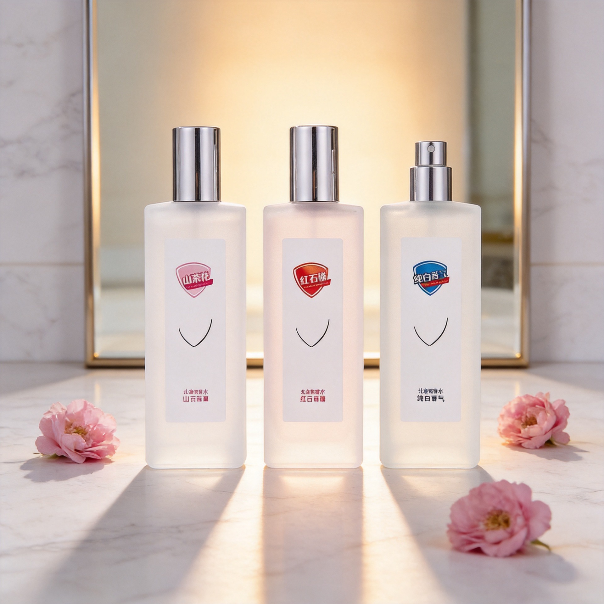 Beiyige Classic Pure White Fragrance with Red Pomegranate Scent, Light Fragrance, Long-Lasting Scent, Fresh and Natural, Factory Wholesale and Dropshipping