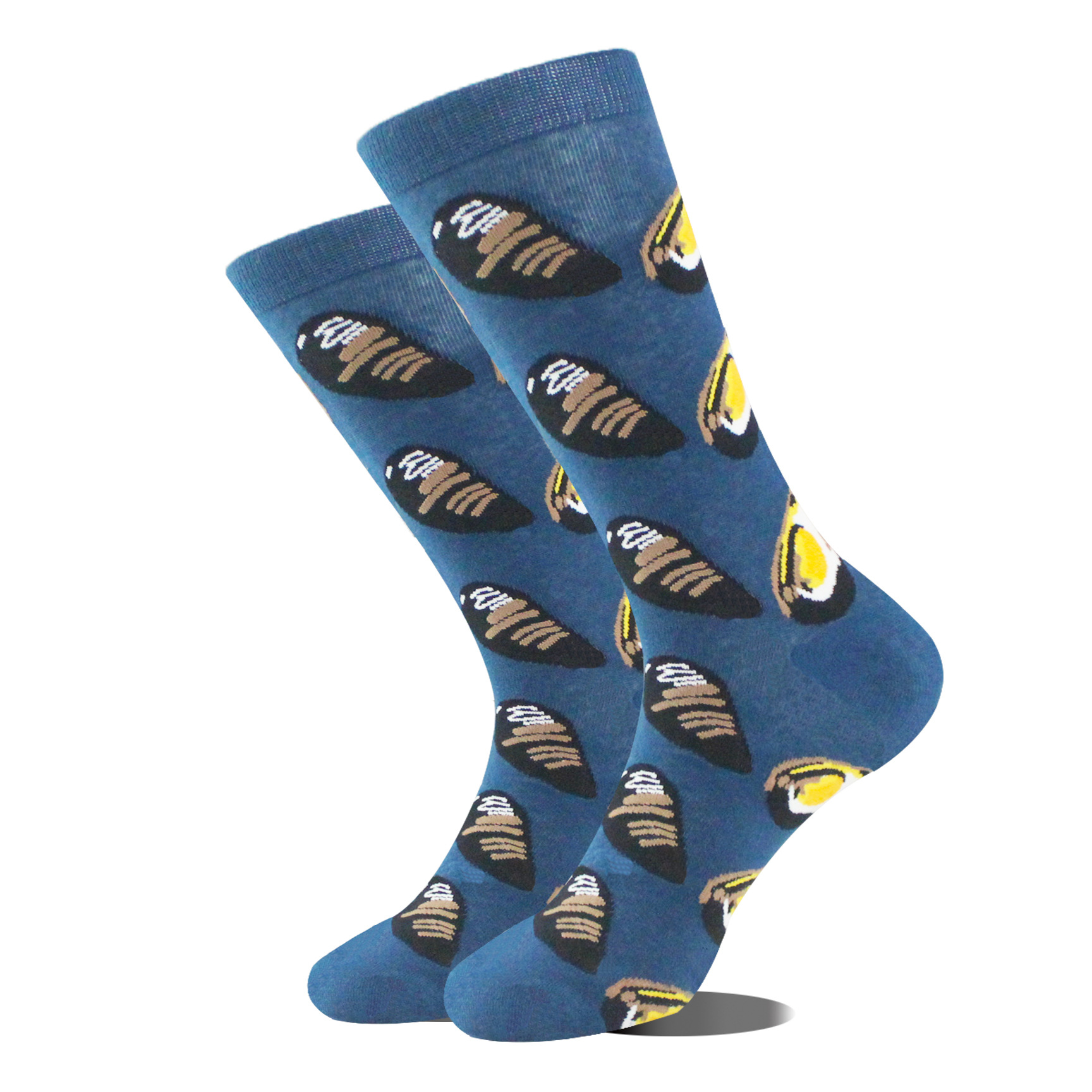 Unisex Simple Style Shrimp Fish Cotton Crew Socks A Pair display picture 4