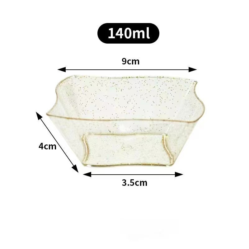 Vaso Desechable de Plástico para Mousse de Plástico PS Desechable para Postres y Repostería image 79
