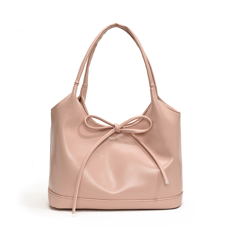 Luxury Large Capacity Red Handbag For Women 2025 New Autumn/Winter Shoulder Tote Bag Niche Designer Bridal Wedding Bag - Thumbnail 8