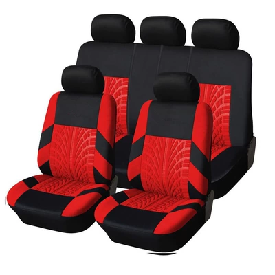 Universal seat cover Seat Covers, Five-Seater, All-Season Universal - red-five-seater-thin-universal-size