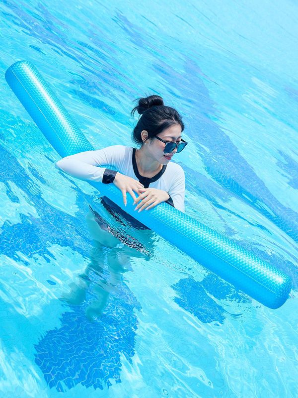 クロスボーダー水泳スティック大人の水遊び水泳空気入り浮力スティックPVCエア中空水上浮遊補助スティック|undefined
