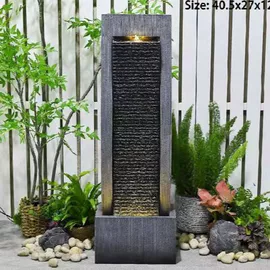 流水摆件;树脂工艺品;客厅落地摆件