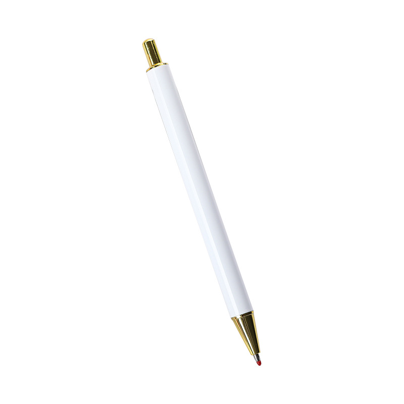 Fábrica al por mayor en stock firma de metal pluma de negocios de alta gama push metal pluma gel pluma publicidad regalo pluma letras