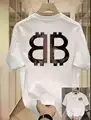 B white
