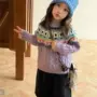 加厚套头女童新款毛线衣