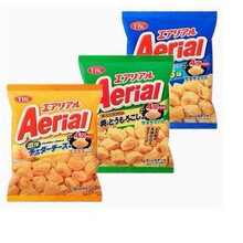王囡囡同款现货日本零食YBC Aerial香浓芝士味薯片空心脆日本薯片