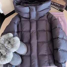 女童棉服冬装2025新款洋气儿童加厚冬季羽绒棉衣韩系保暖棉袄外套