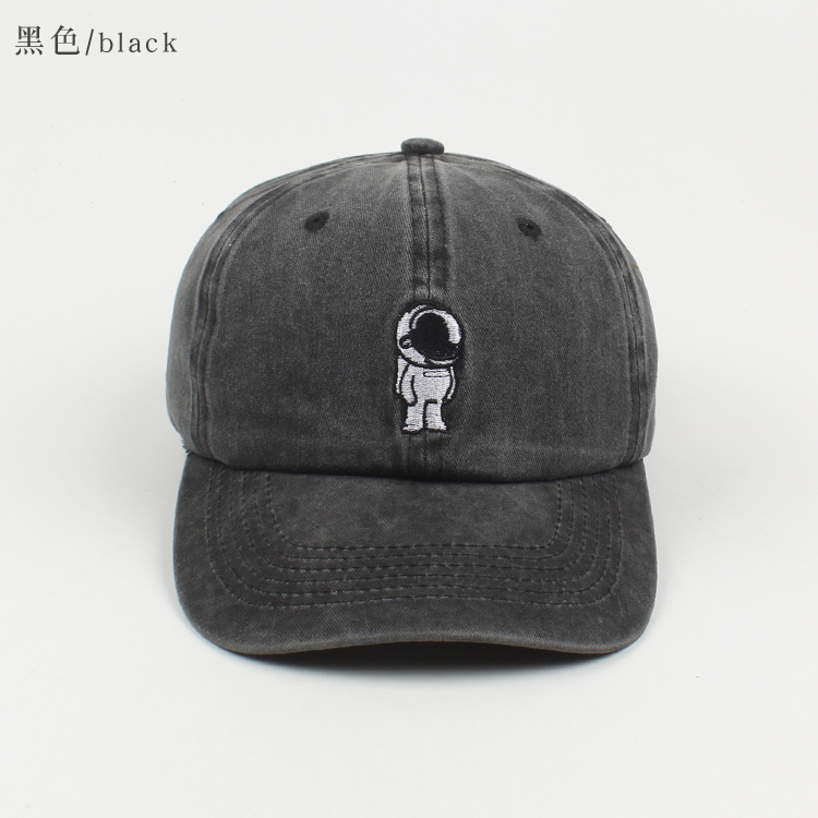 Fashion Embroidery Spaceman Baseball Cap Wholesale Nihaojewelry display picture 1