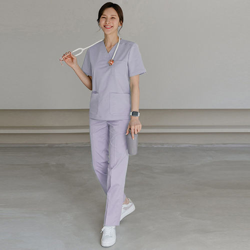 Handwashing Operating Room Women's Short Sleeve Oral Doctor Scrub Suit Long Sleeve Operating Room Workwear Summer Elastic Set