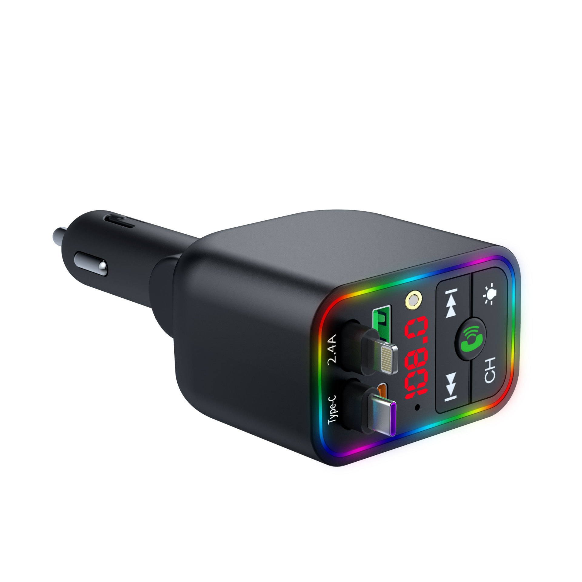 Car Mp3 Transmitter Starry Sky Ceiling Bluetooth Function Usb/Pd Fast Charging Cross-Border Supply High-Quality Car Supplies
