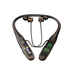 FD-8クロスボーダー新型首掛け式高音質bluetooth 5.4快適装着航続デジタル表示有線プライベートモデル通用