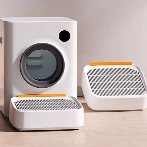 Птичий язык, цветочный аромат автоматический кошачий песочный горшок с песком