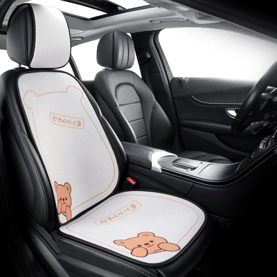 Seat cushion, seat cover — Cushion Cute Car Supplies - winnie-the-pooh-white-front-seat-backrest
