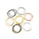 DIY accessories anti-allergy nine word ear coil round 9 word wine cup earring ring bead earring wholesale