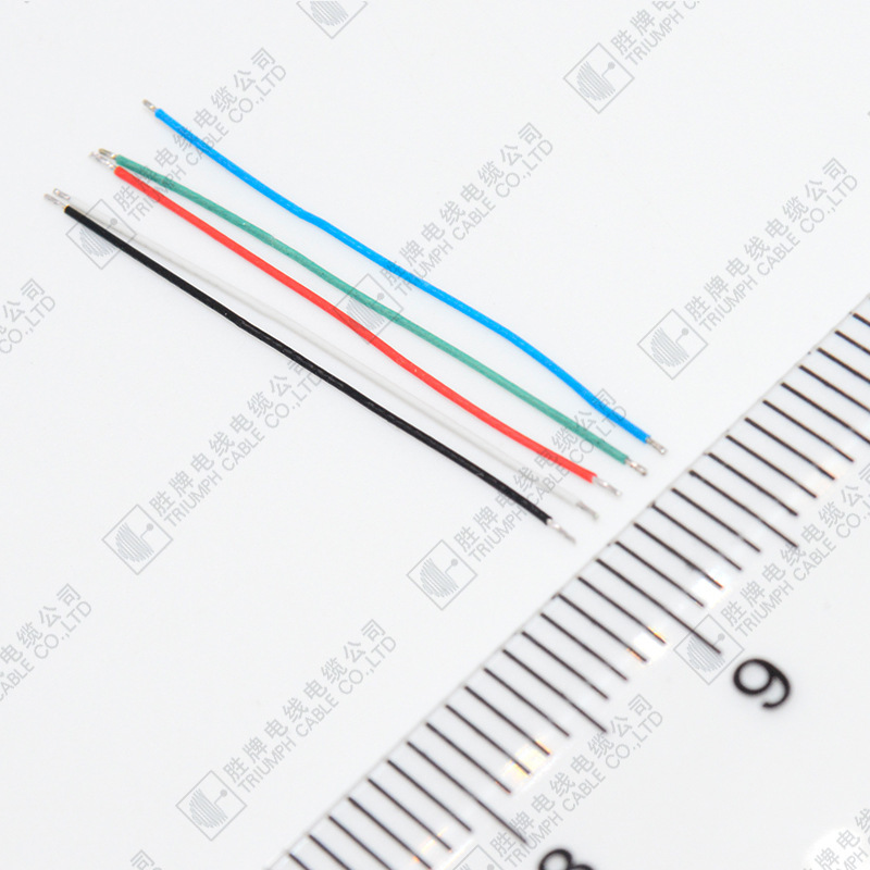 高温线厂家10064-30A单股镀锡铜线0.05平方氟塑料高温线