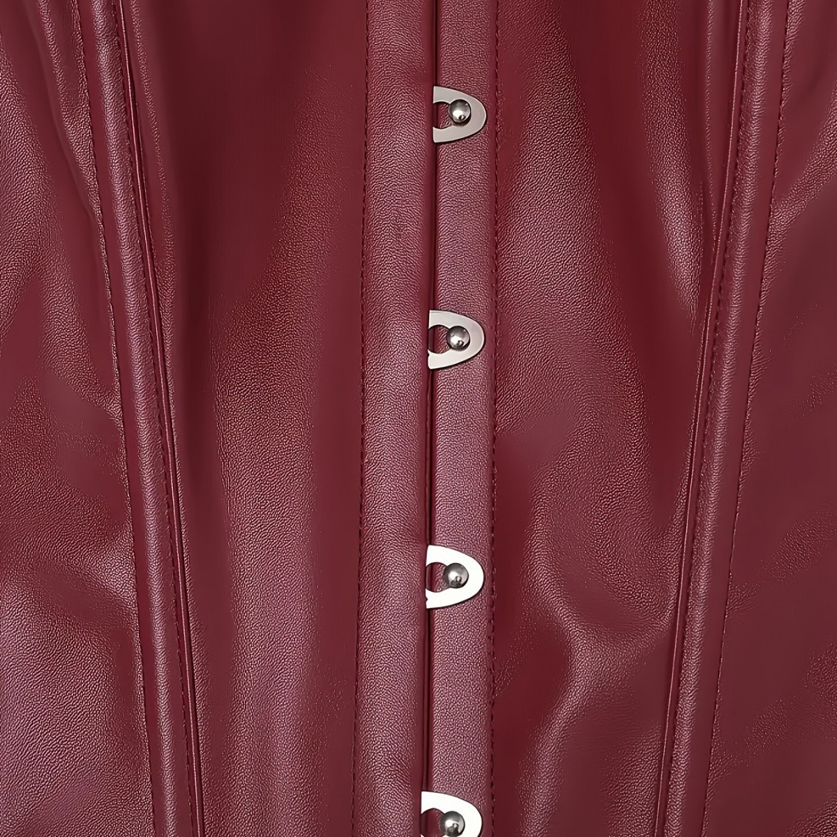 Vino europeo y americano correa de hombro de cuero rojo arco para dama de boobs sujetador de pecho sexy top ajustado