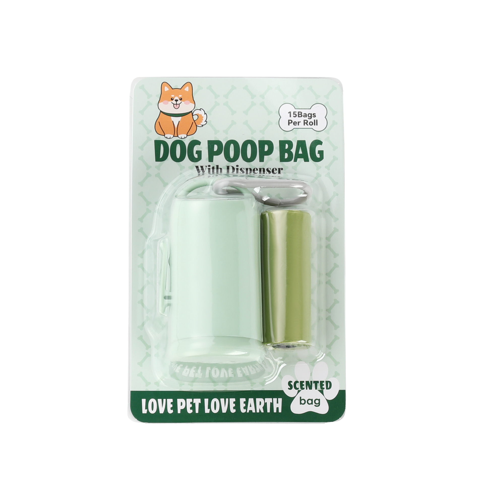 Shangchao colgando mierda recogiendo bolsa gato mierda bolsa de basura bolsa de caca perro recoger bolsa de basura para mascotas distribuidor