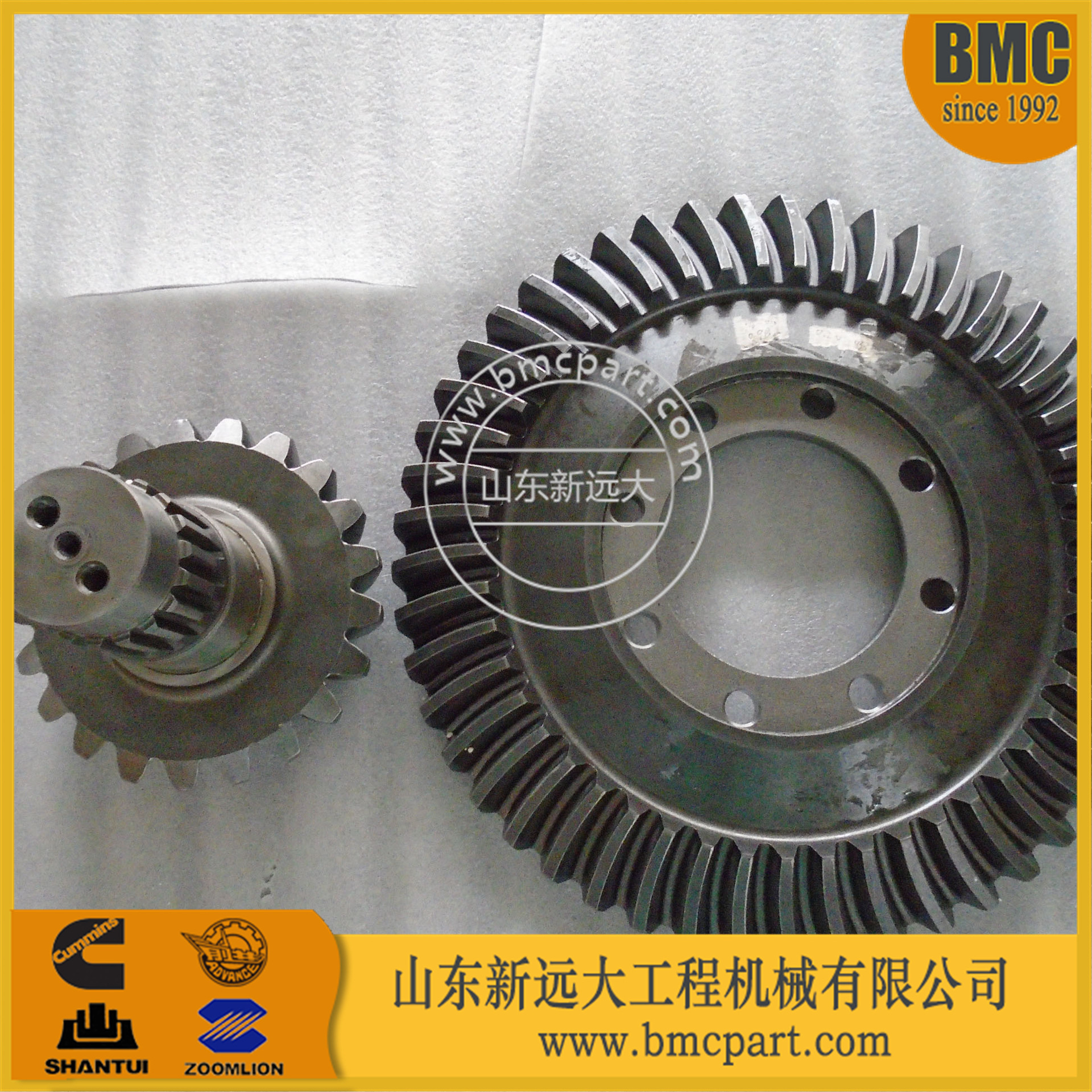 伞齿及轴 山推配件 SD22螺旋伞齿轮154-21-22120 推土机锥盆齿