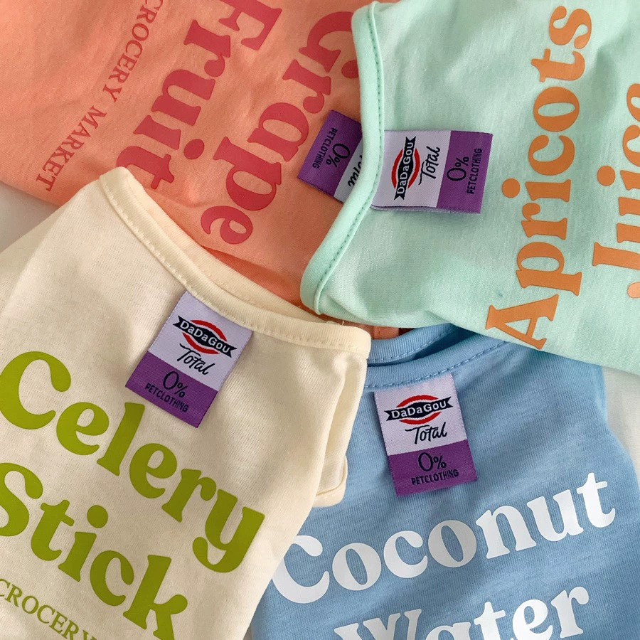 Новые корейские собаки кошки жилеты для домашних животных одежда весной и летом тонкая одежда Теди Бомей для кошек