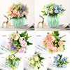 Nordic 7 fork hiog rose wedding photography with simulation roses wedding bouquets home decoration flower art