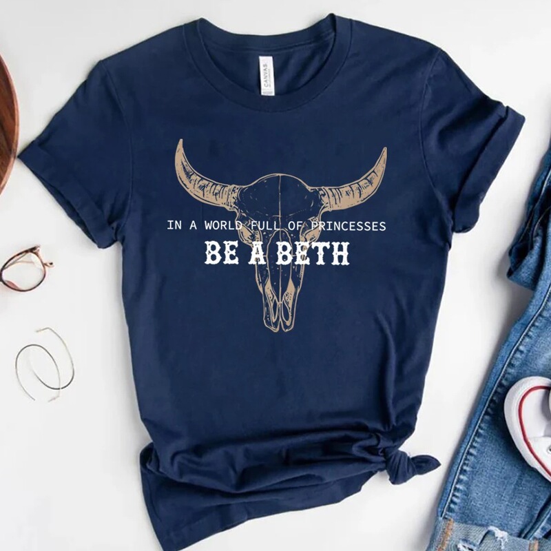 In the World of Princesses, Make a Beth Shirt, a Bohemian Cow Skull Shirt, Hello Yellowstone Dutton Ranch