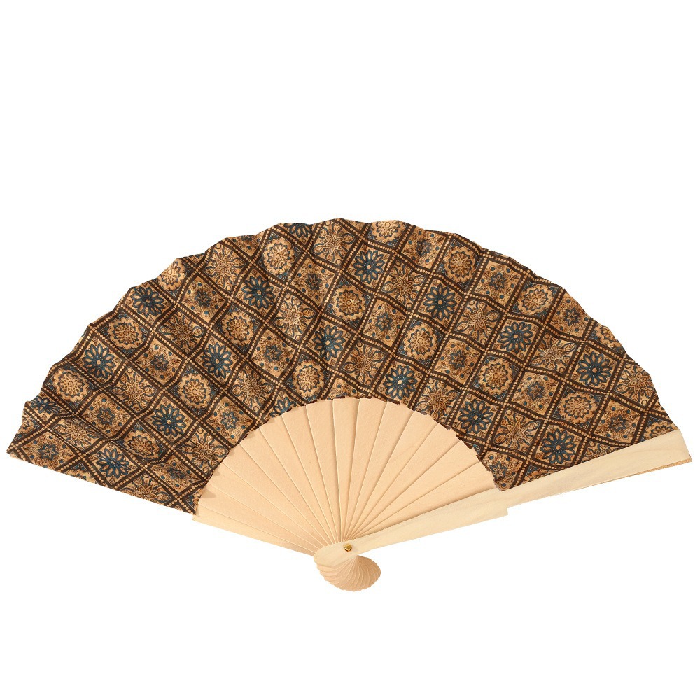 Abanico Plegable de Madera Aromática para Mujer de 20 cm de Madera Calado para Bodas image 13