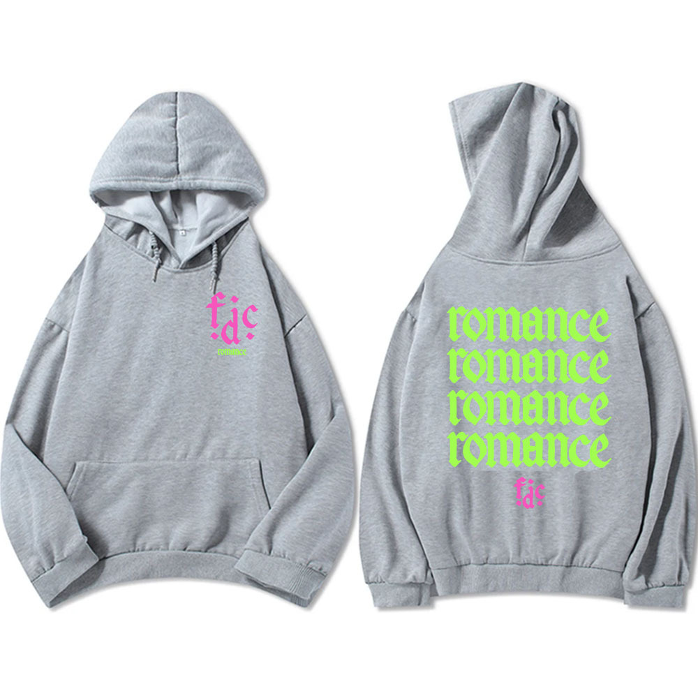 Rock Band Printing Hoodies Fontaines D.C.Romance Album Swea