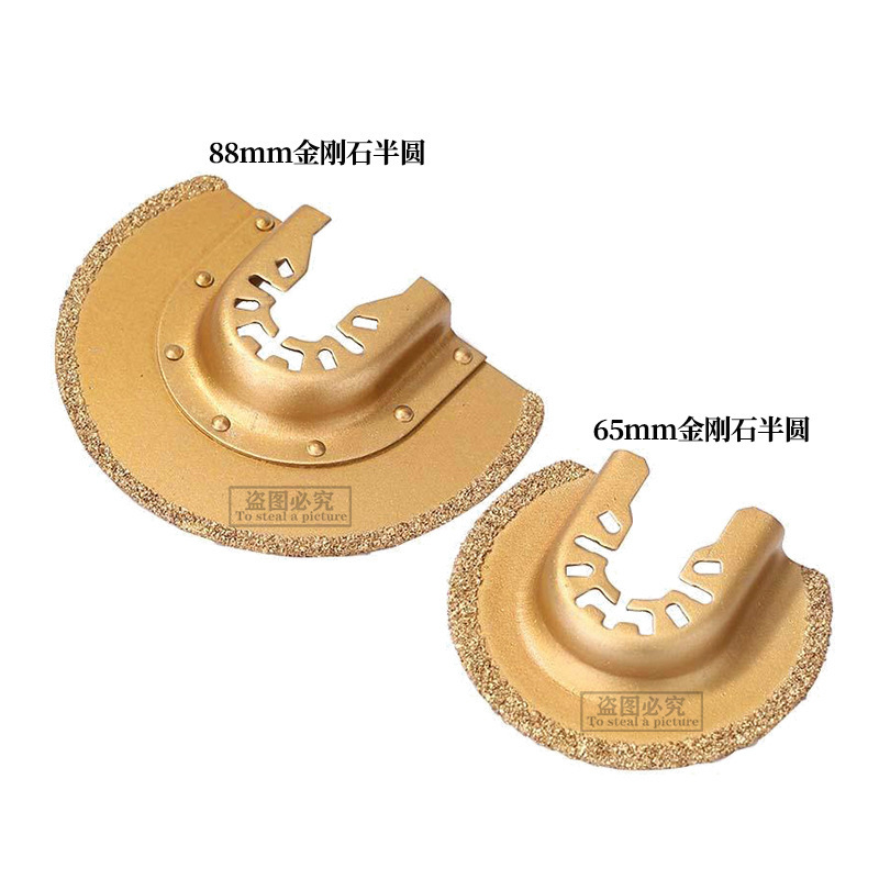 다이아몬드 반원형 연삭 판 단단한 합금 반원형 연삭 판 보편적 인 보물 액세서리 멀티 사용 트리밍 공작 기계 헤드 액세서리