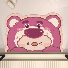 Cartoon bathroom mat soft diatomaceous earth foot mat for bathroom door water-absorbent quick-dry anti-slip home mat
