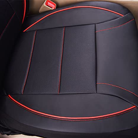Cross-Border Foreign Trade Car Seat Covers Pu Leather Faux Leather Single-Needle Pull Strip Leather Export to Europe, America, and the Middle East Universal