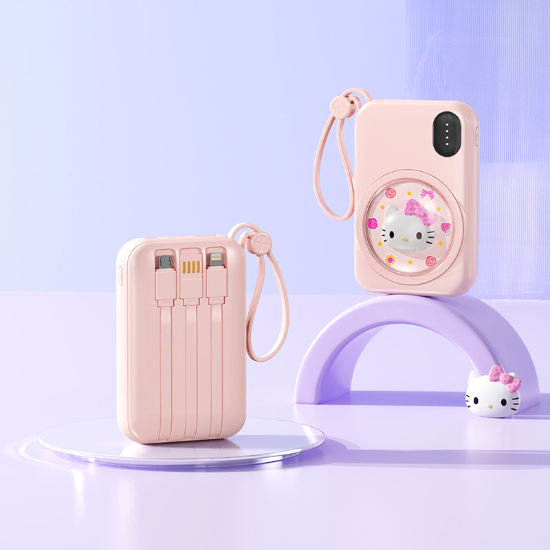 ミニかわいいペット、ケーブル付きパワーバンク、大容量20000mAh、コンパクトでポータブルなモバイル電源ギフト|undefined