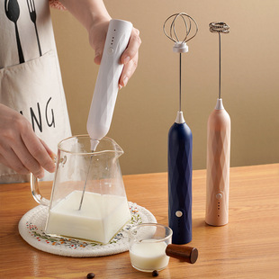Wholesale milk coffee milk frother baking supplies multi-functional whipping cream egg wireless electric egg beater