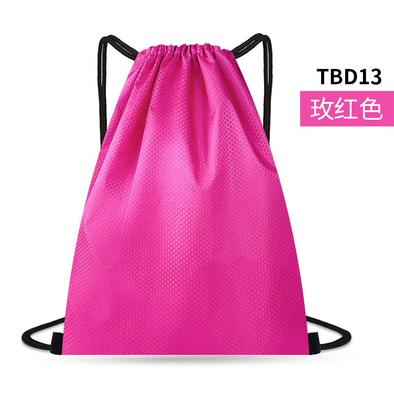 Bolsas de bolsillo de cuerda mochila maratón mochila club entrenamiento escolar bolsa de almacenamiento al por mayor