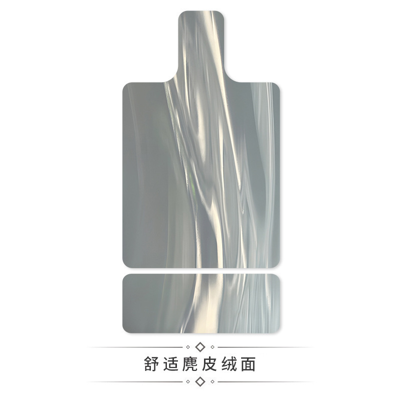 跨境麂皮绒lulu撞色普拉提核心床垫橡胶瑜伽垫吸汗器械印花专用垫|undefined