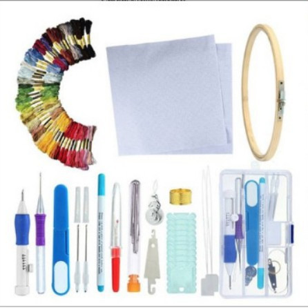 Amazon popular pokes traje ruso magia aguja traje Cruz puntada bordado herramientas traje