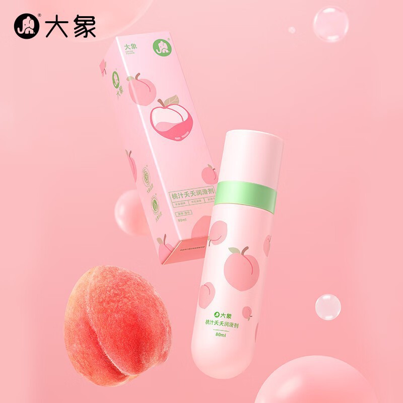 Elephant peach juice demon lubricating fluid 80ml peach flavor