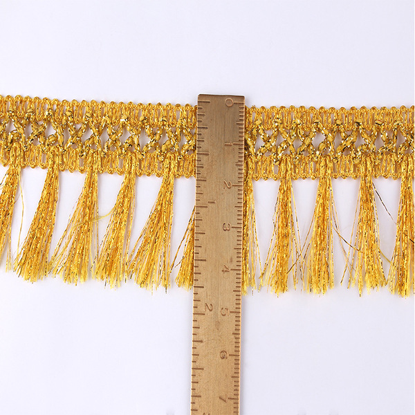 Auxiliary materials wholesale production of golden row lace 4.5cm…