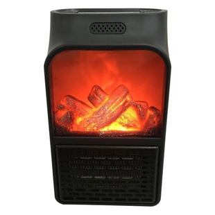 Cross-border quick-heating 3D flame heater office household electric heating wall-mounted heater mini heating heater