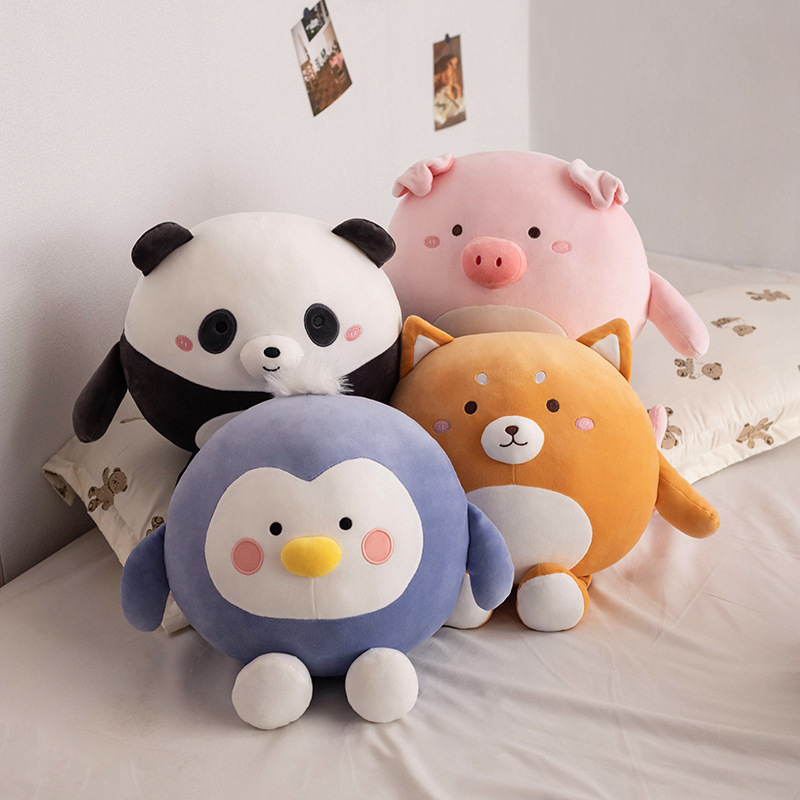 New creative cartoon pillow Taolexi animal cushion dinosaur cute doll plush toy a generation of hair